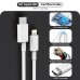 38W Apple Watch Car Charger,Long 6FT PD&QC3.0 Dual Port Apple Car Charger Adapter 6Foot USB-C to Lightning Cable+Apple Watch Cord Fast Charging for Apple Watch Series 9/8/7/Ultra 2,iPhone 14/13/12